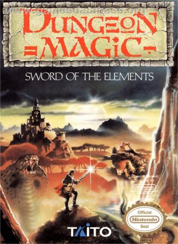 Cover Dungeon Magic - Sword of the Elements for NES